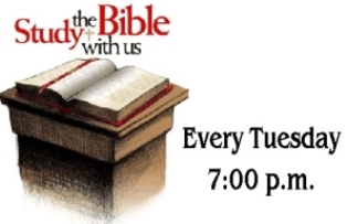 Tuesday Bible Class