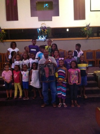 Vacation Bible School kids